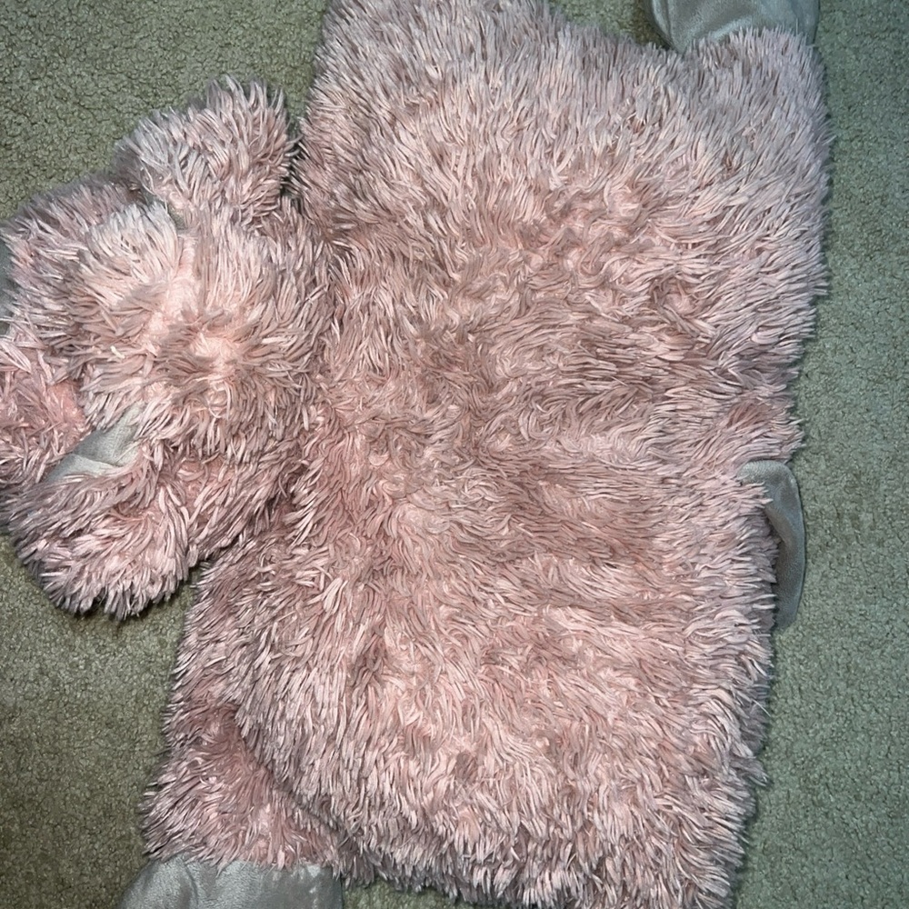 Jellycat truffles pig Pink Furry Plush pillow - Picture 2 of 5